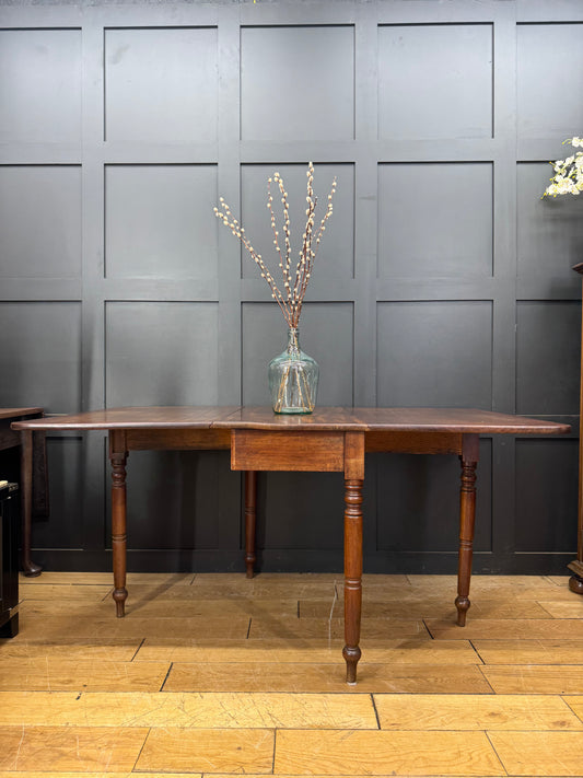 Antique Extending Mahogany Side Table / Drop Leaf Sideboard / Ocassional