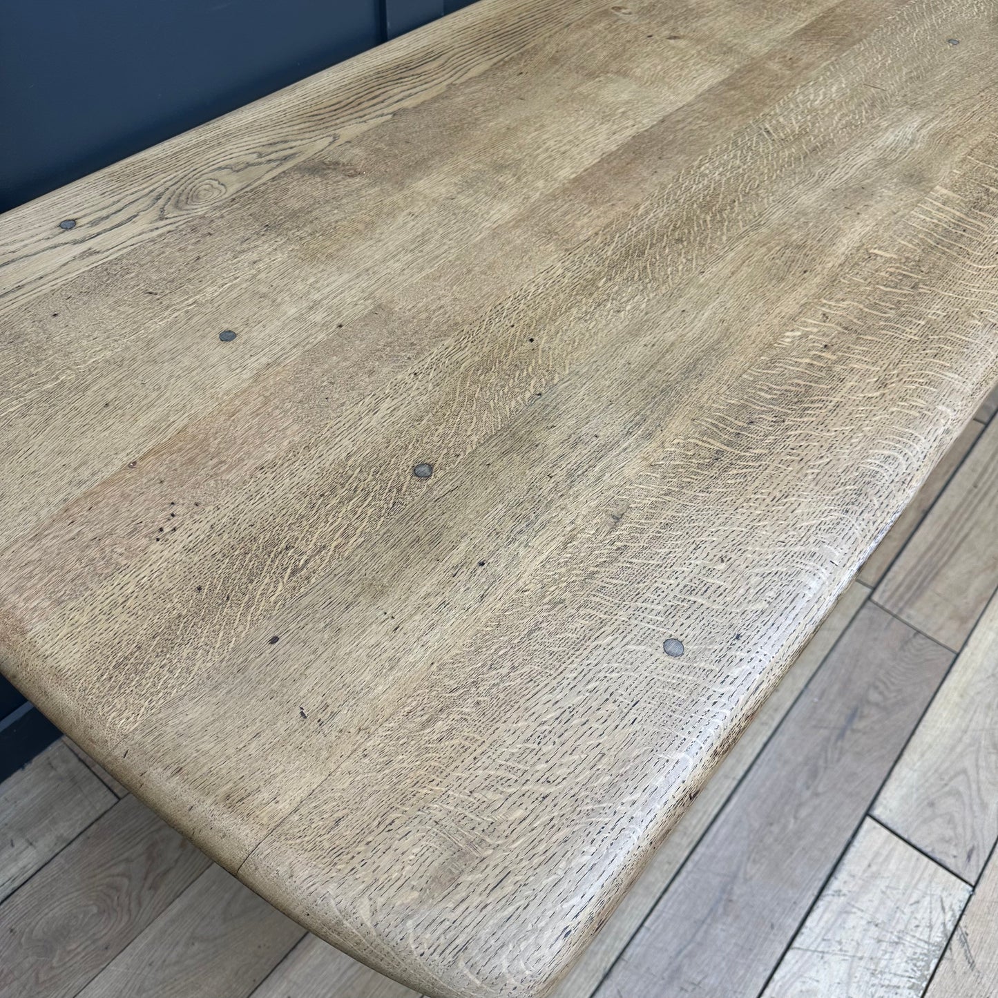 Vintage Ercol Refectory Table  / Elm Dining Table / MCM Retro Kitchen Table