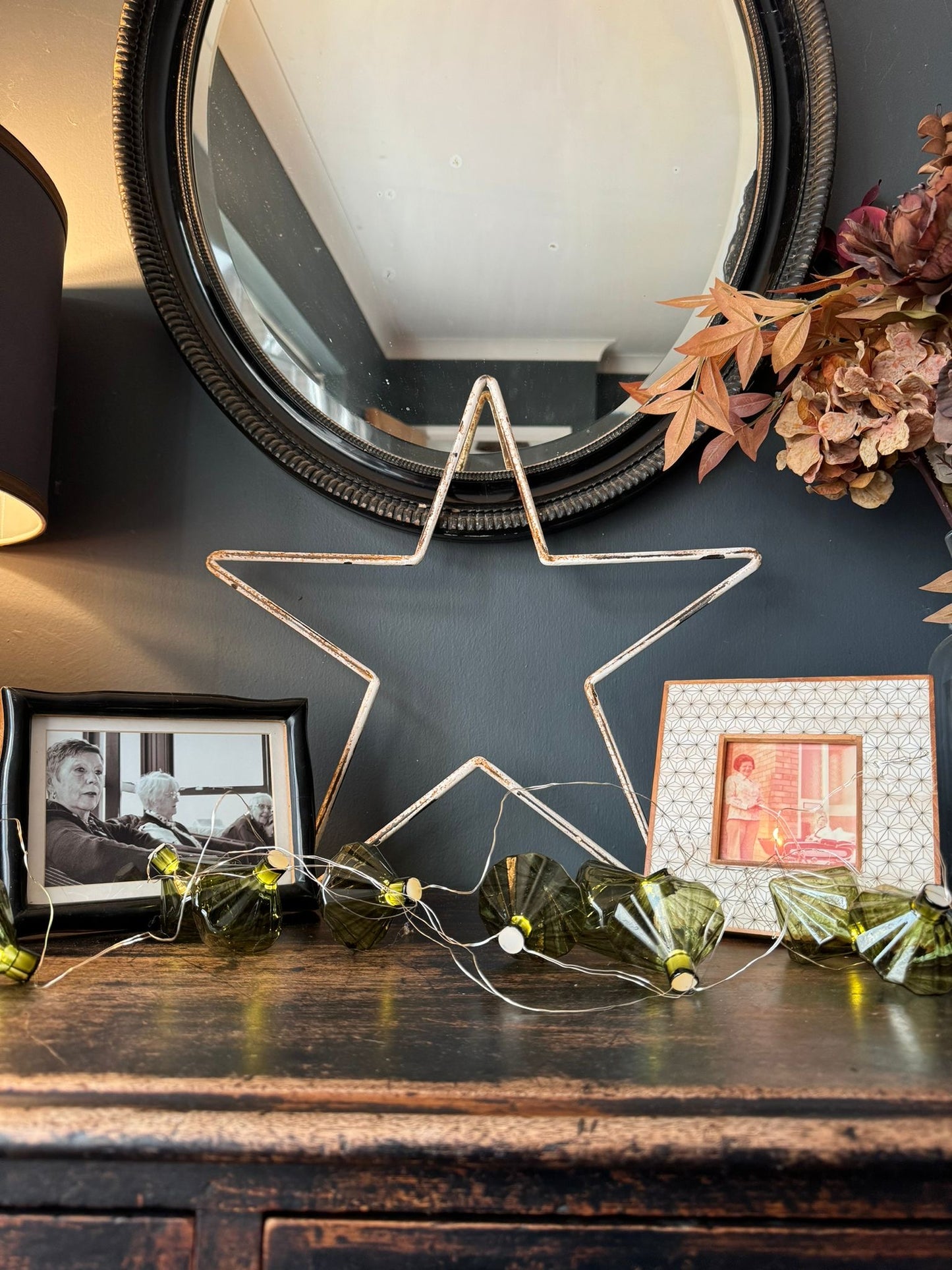 Rustic Metal Stars Christmas Home And Garden Decorations