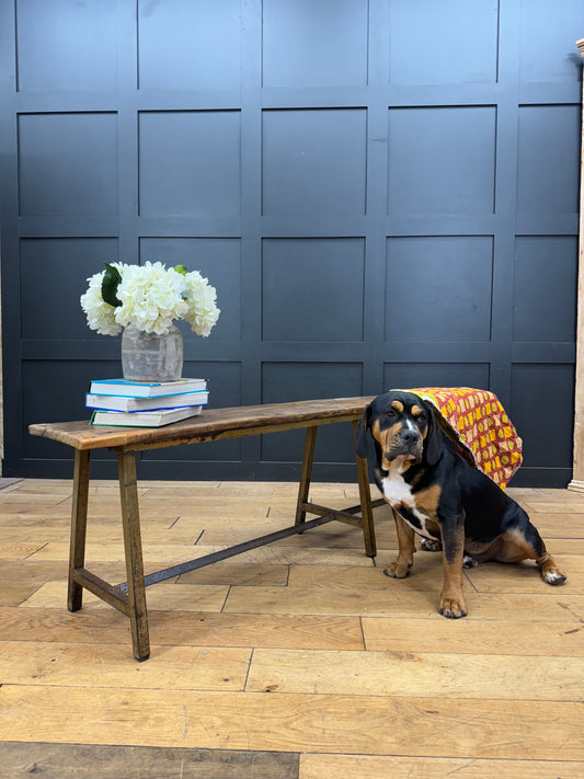 Kitchen Bench Seat / Industrial Bench / Hallway Seating / Rustic Furniture A