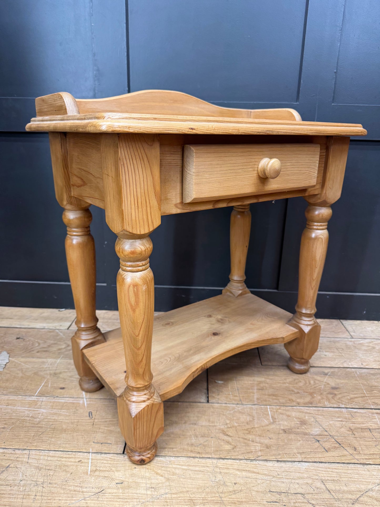 Vintage Pine Side Table / Bedroom Drawers / Bedside Table / Sofa Table