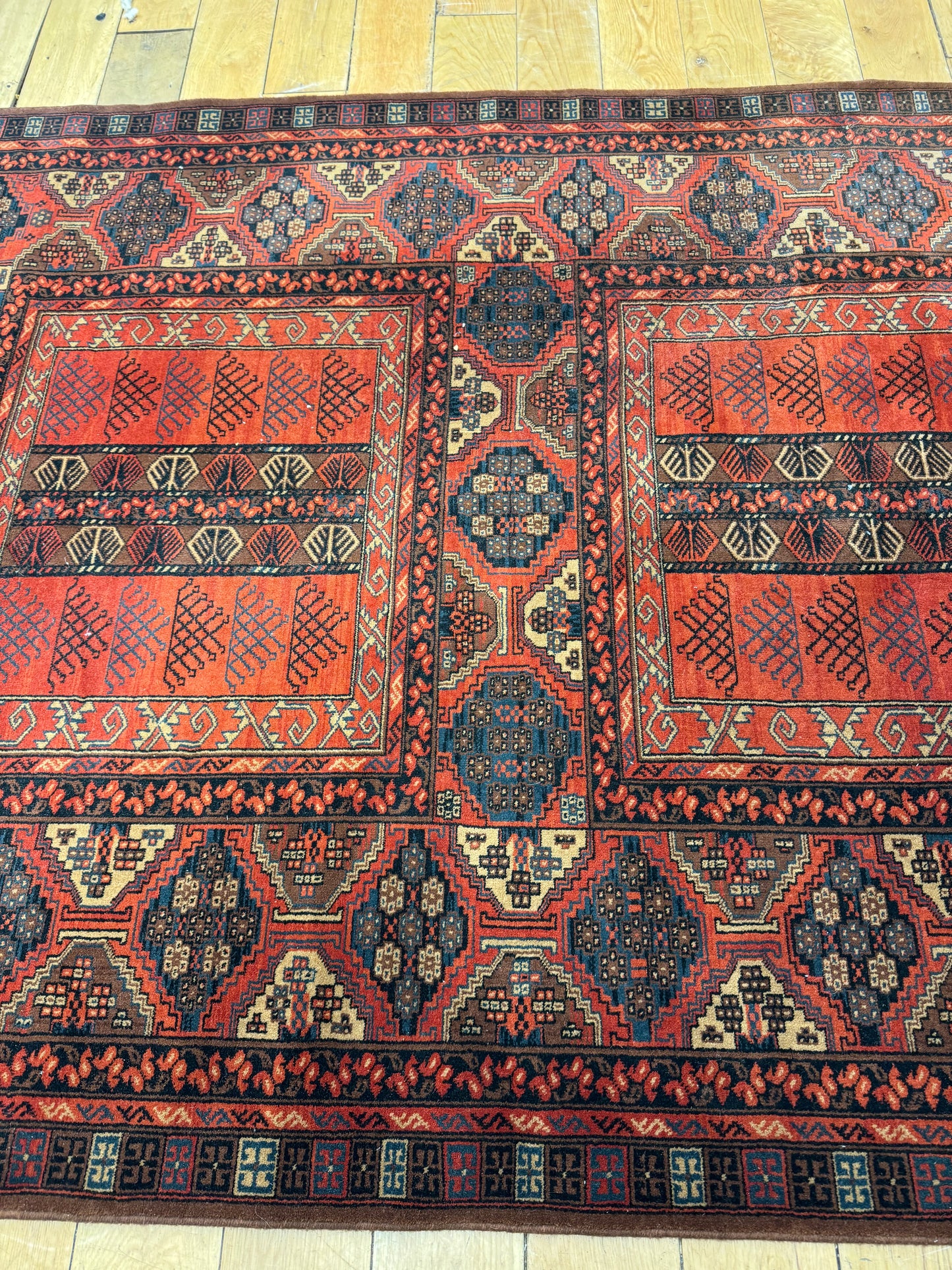 Vintage Louis De Poortere Mossoul Rug / Handmade New Zealand Wool 170 X 240