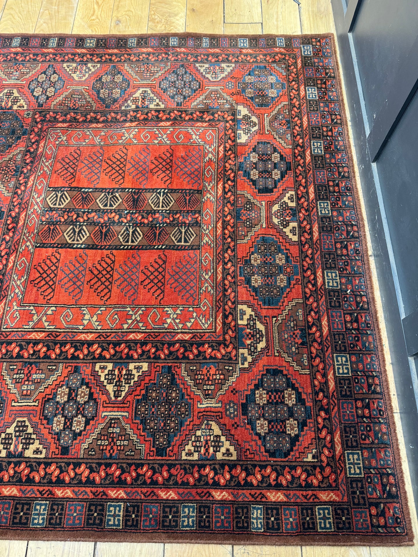 Vintage Louis De Poortere Mossoul Rug / Handmade New Zealand Wool 170 X 240