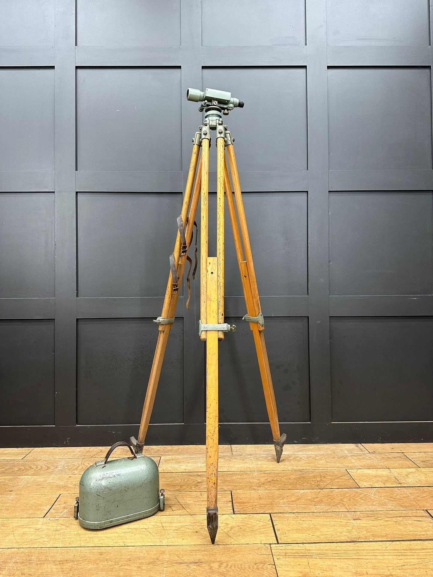 Antique Hall Brothers Theodolite Surveying Instrument Industrial